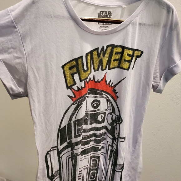Retro Star Wars R2 D2 Tee - Picture 2 of 3